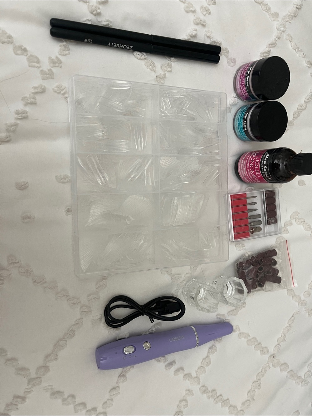 Acrylic nail beginner set